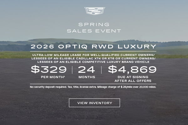 2026 OPTIQ RWD LUXURY. Ultra-low milege lease for well-qualified current owners/lessees of an eli...